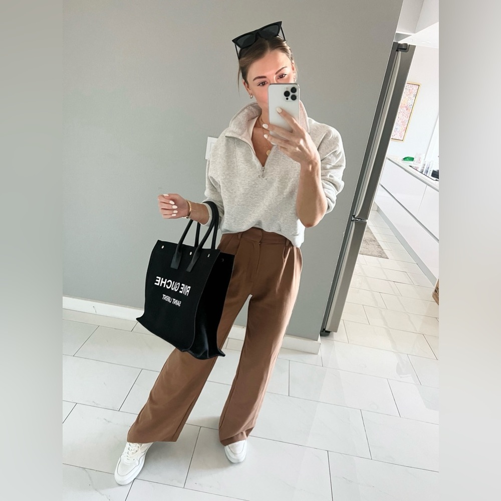 Abercrombie Tailored Wide Leg Pants